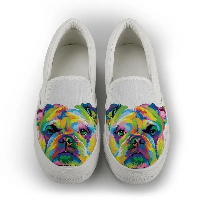 Bulldog Slip-on Shoes Women
