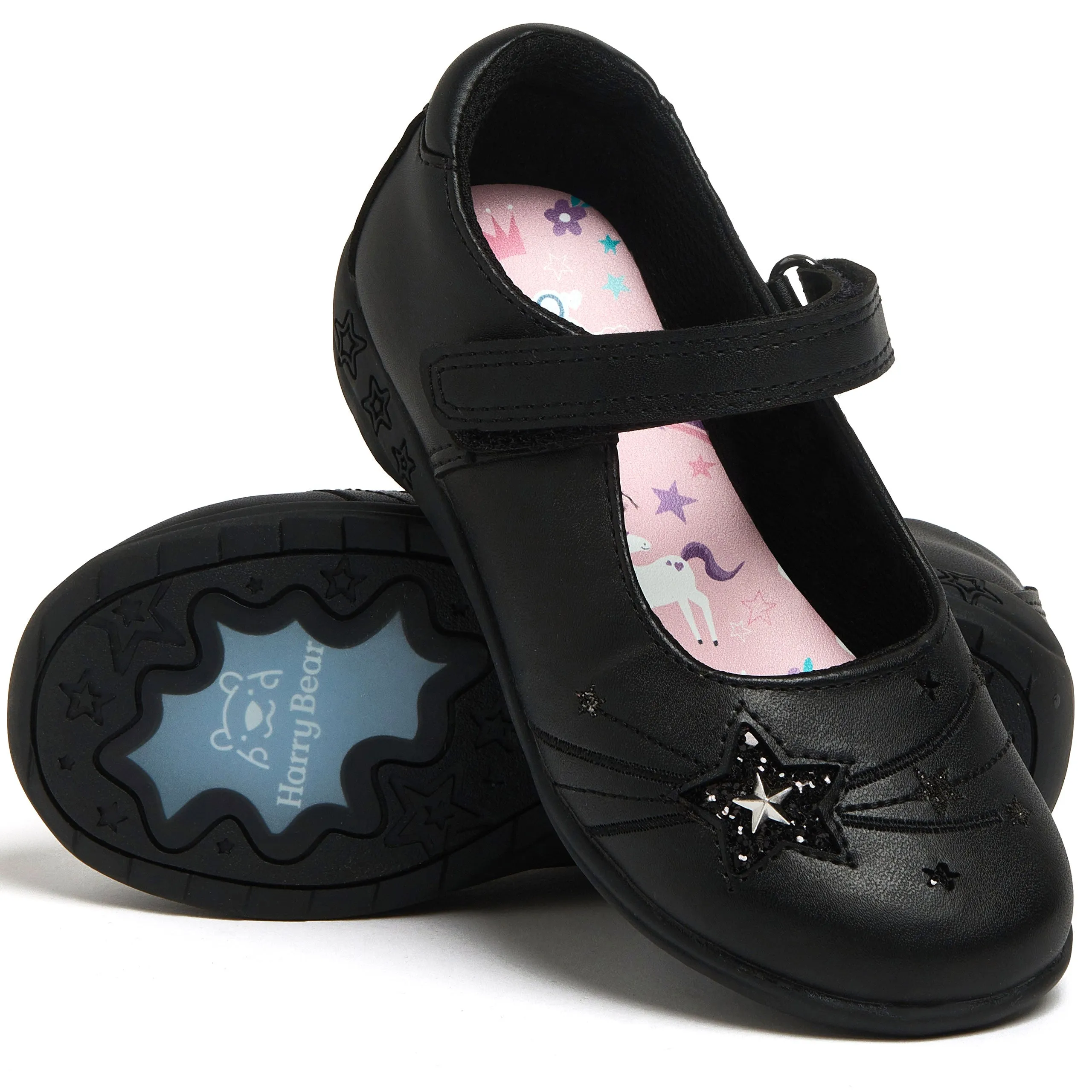 Harry Bear Unicorn School Shoes