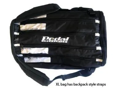 Skinny Wheels Bike Shop 2022 RACEDAY BAG™ Black Orange