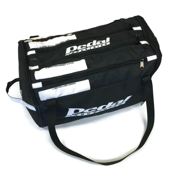 Skinny Wheels Bike Shop 2022 RACEDAY BAG™ Black Orange