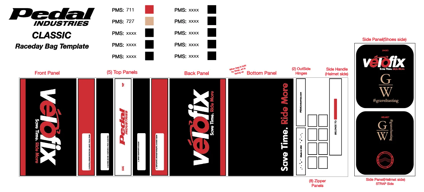 Velofix 10-2019 RACEDAY BAG